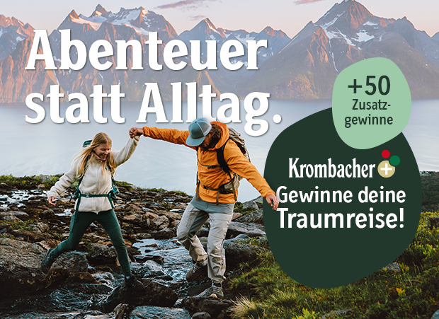 Abenteuer statt Alltag. Gewinne deine Traumreise!