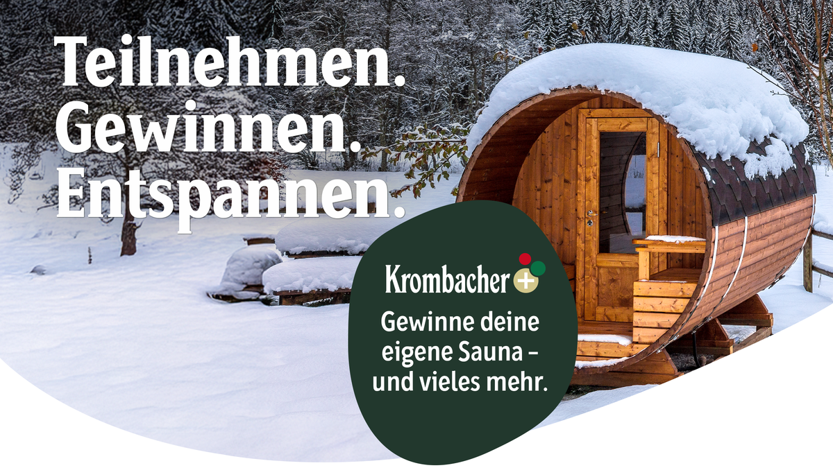 Registriere dich jetzt beim Krombacher+ Bonusprogramm und sichere dir die Chance auf den Hauptgewinn!